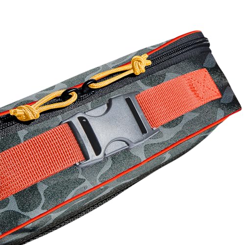 adidas Foundation Insulated Lunch Bag for Men and Women, Nomad Camo Grey/Solar Gold/Solar Red - Image 5