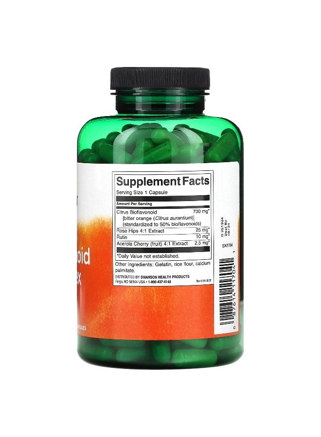 SWANSON سوانسون، مركب البيوفلافونويد الحمضي، 250 كبسولة - Image 2