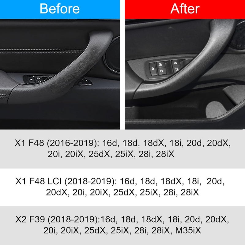 Jaronx Door Handle Cover for BMW X1/X2 - Image 2