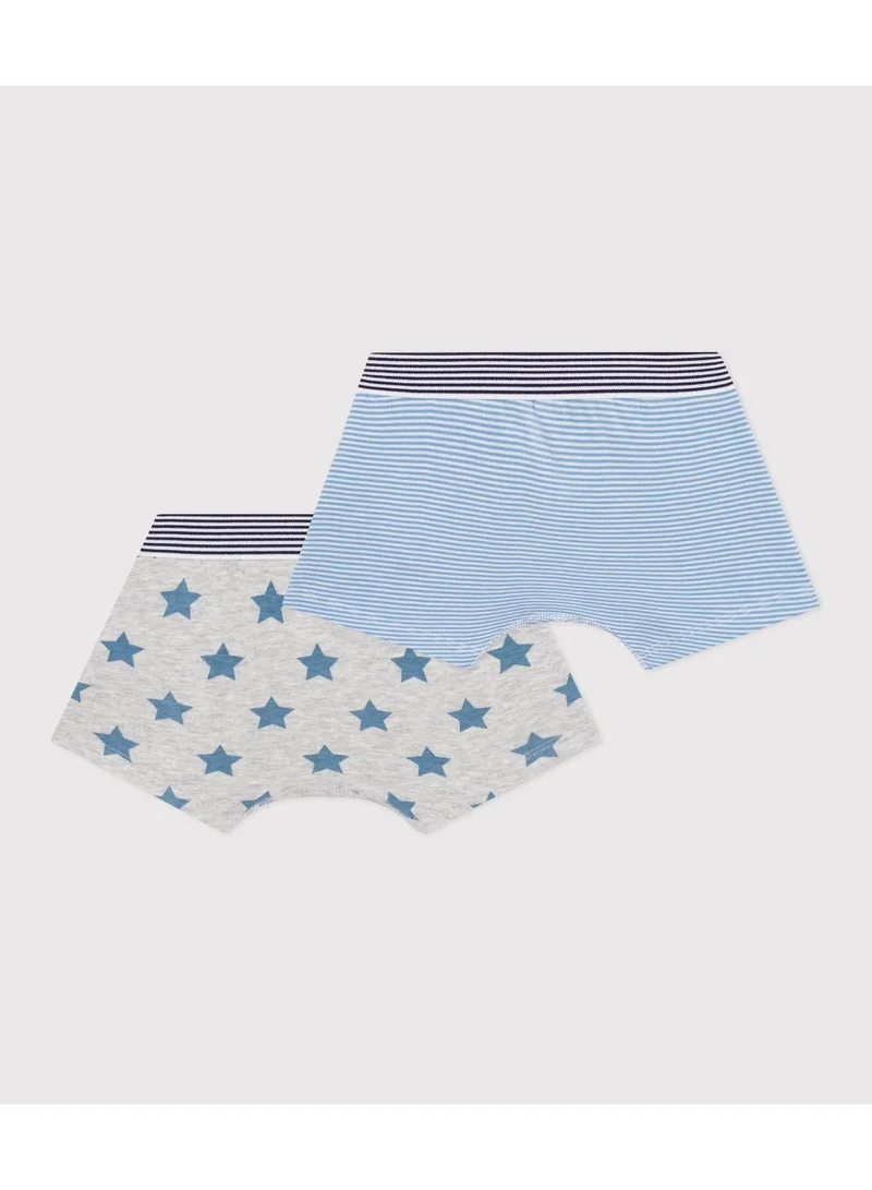 بيتي باتو Pack of children's star-print cotton boxers