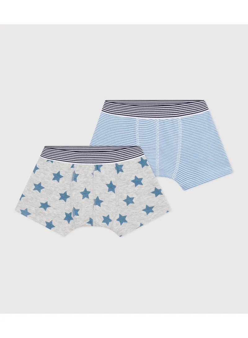 بيتي باتو Pack of children's star-print cotton boxers