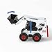 ERTL 132 Big Roads Peterbilt 579 with Lowboy Trailer and 2 DieCast Bobcat S450 Skidloaders 47368 - Image 4