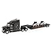 ERTL 132 Big Roads Peterbilt 579 with Lowboy Trailer and 2 DieCast Bobcat S450 Skidloaders 47368 - Image 2