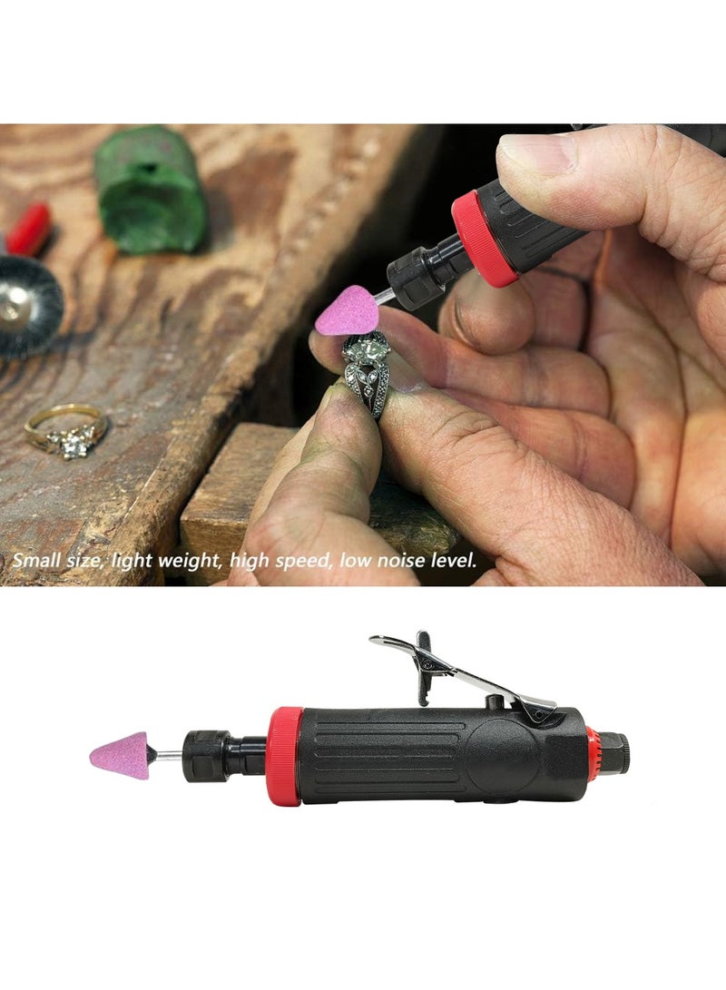 Air Die Grinder 1/4 6mm Pneumatic Die Grinder Air Powered 18 Gauge 22000 RPM Grinding Machine Engraving Polish Pneumatic Rotary Tool  - Image 3