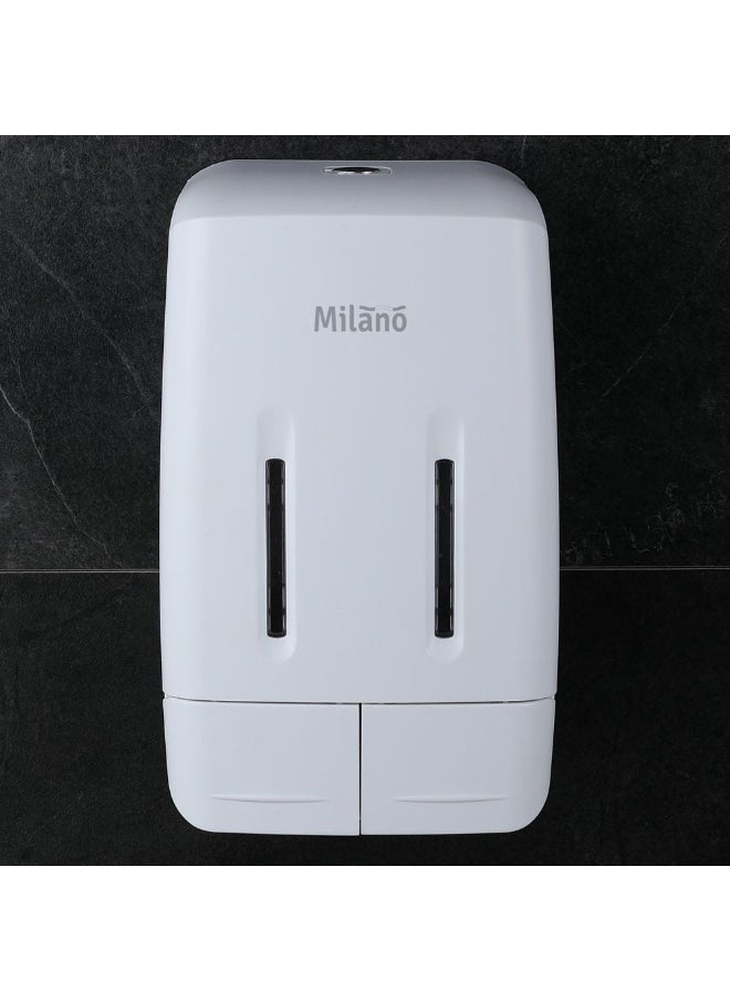 DANUBE HOME Danube Home Milano Crown Double Soap Dispenser Hsd-F9088-2 | Acrylic Soap Dispenser For Toilet Bathroom Washroom  - Image 1