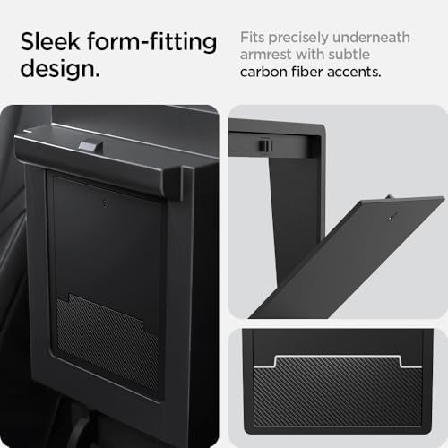 Spigen One-Tap Hidden Storage Box for Tesla Model Y (2020-2024) & Model 3 (2017-2023) [Not Compatible with Model 3 Highland (2024/25) and Model Y Juniper (2025/26)] - Image 3