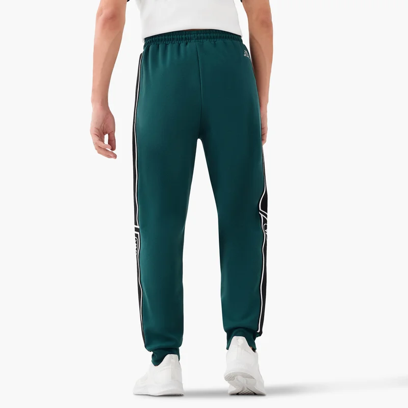 Kappa Kappa Logo Print Joggers with Drawstring Closure