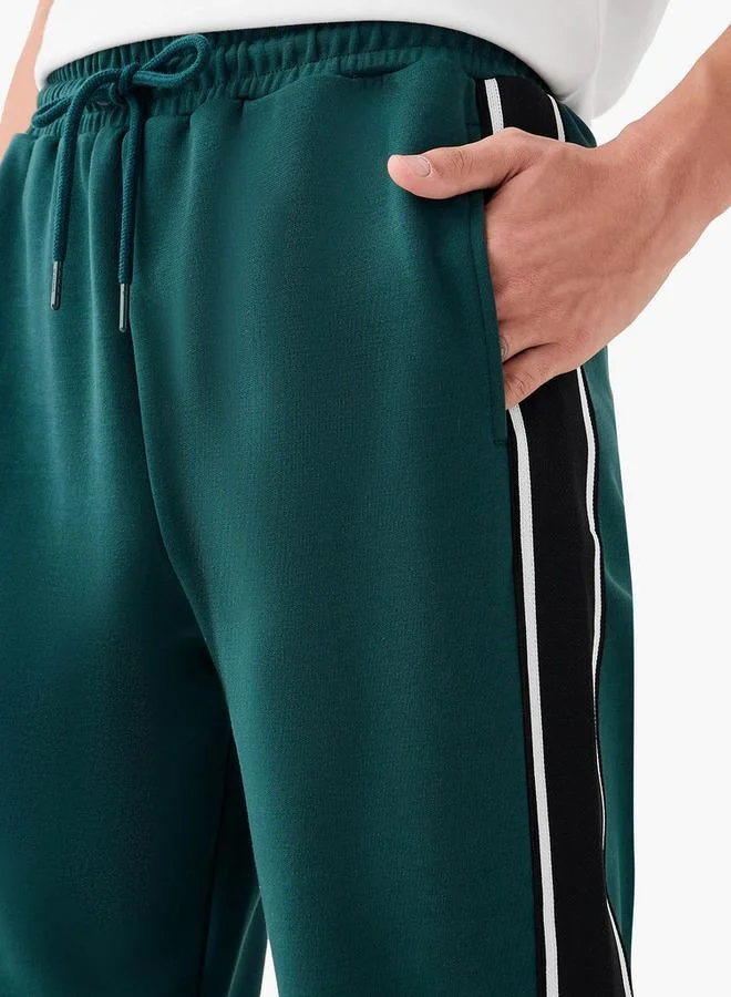 Kappa  Kappa Logo Print Joggers with Drawstring Closure for Men | Best Price UAE