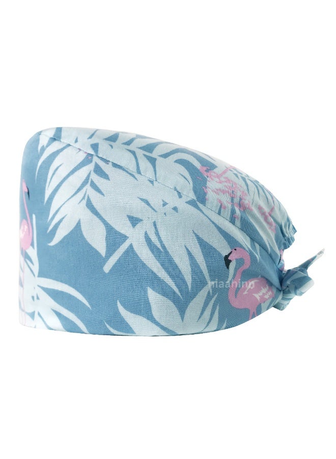 NIBEMINENT Hospital Nurse Scrubs Cap Beautician Scrub Hat Pet Shop Surgery Cap Dentist Cap Doctor Scrub Cap Long Hair Hat Accessories