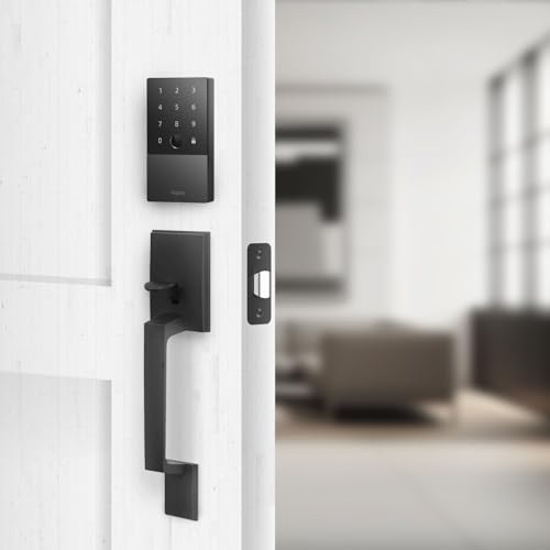 Aqara Front Door Handleset, Single Cylinder Exterior Door Entry Handle with Door Lever, Reversible for Right and Left Handed Sided Doors, Non-Locking, Ideal for Modern Doors Smart Locks - Image 5