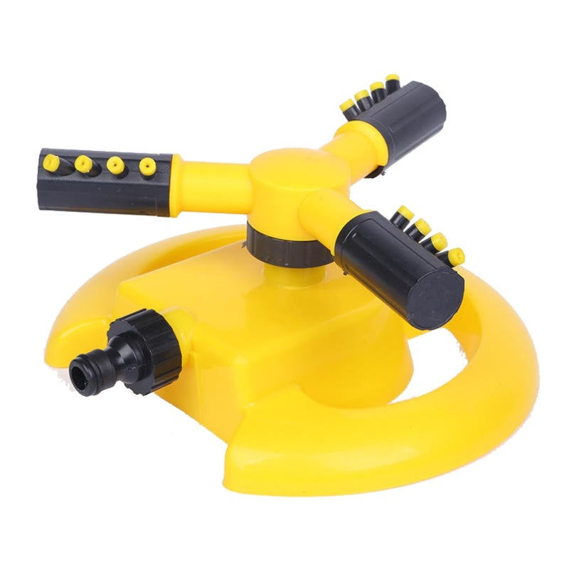 Roots & Leaf 360° Automatic Rotating Garden Sprinkler with 45° Adjustable Arms | Durable ABS Material | Coverage up to 32 Feet | for Efficient Watering in Gardens and Lawns (Pack of 1) - Image 4