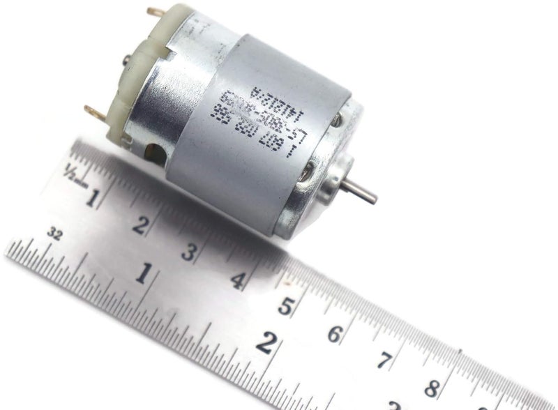 Electronicspices عبوة من 1 محرك كهربائي صغير قوي DC MINI للحفر استبدال محرك DC صغير لـ DIY (متعدد الألوان) - Image 2