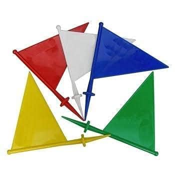Fitfix® Boundary Flag for Marking for All Sports Cricket, Football etc (Color May Vary) - Set of 5 Assorted Colour - Image 5