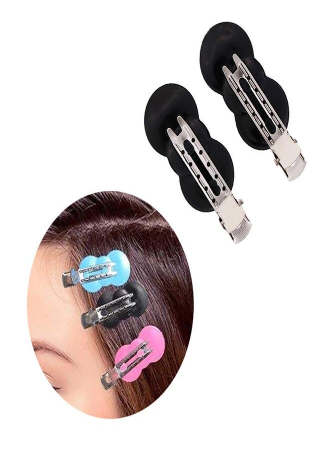 غلان مشابك شعر جلان لتصفيف وتقسيم الشعر، مشابك لجميع أنواع الشعر (متعددة الألوان، 4 قطع) - Image 4