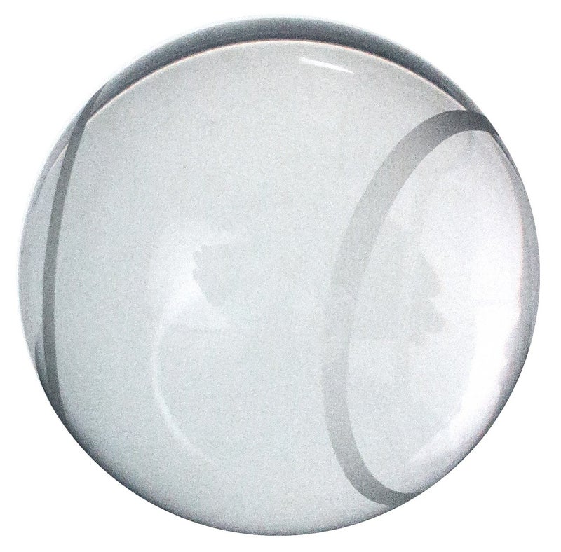 Amlong Crystal Amlong Crystal Tennis Ball Paperweight 3 inch with Gift Box  - Image 1