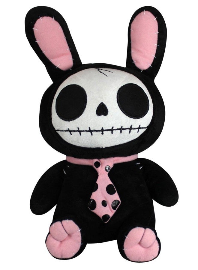 SUMMIT COLLECTION Furrybones Large Black Bun-Bun Plush - Image 1