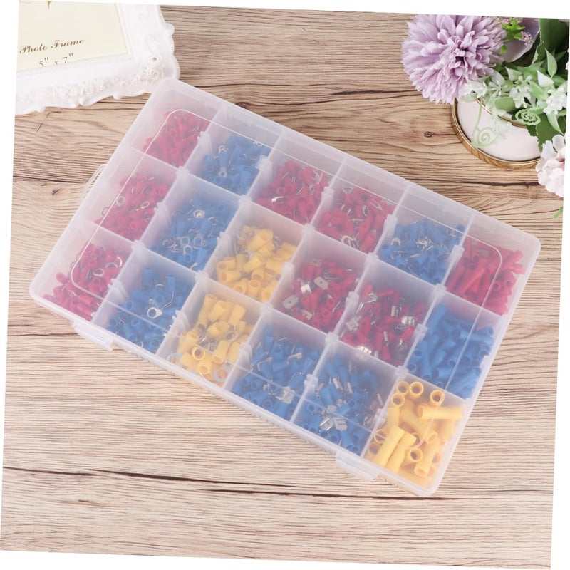 Heavy Duty Battery Terminal Connector Kit 1300pcs Copper Lugs PVC Eyelets - Image 5