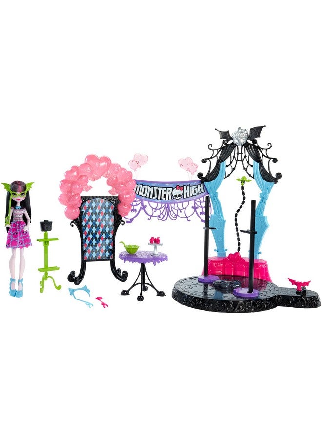 Polly Pocket مونستر هاي: مرحبًا بكم في مونستر هاي - مجموعة اللعب رقصي الرعب بعيدًا - Image 2
