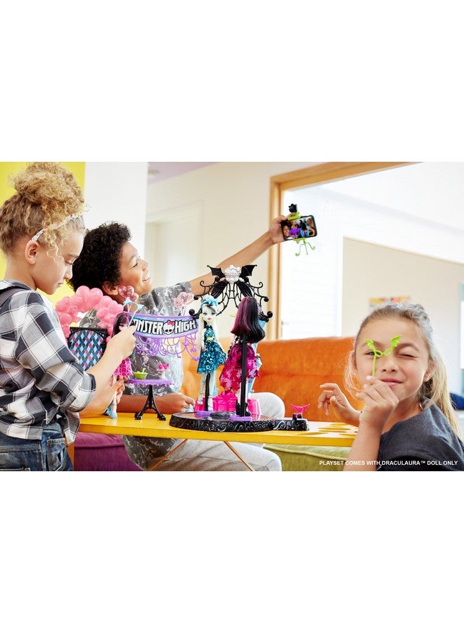 Polly Pocket مونستر هاي: مرحبًا بكم في مونستر هاي - مجموعة اللعب رقصي الرعب بعيدًا - Image 4