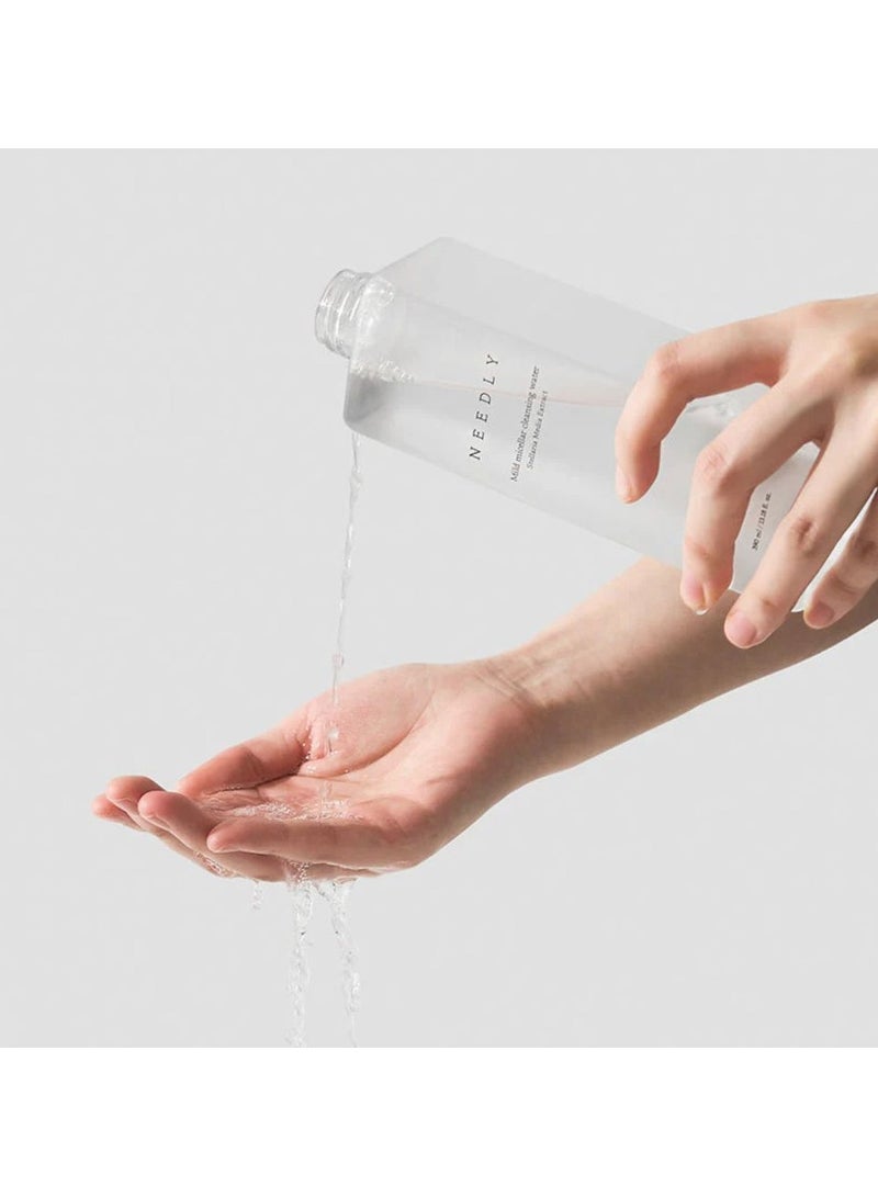 Needly Mild Micellar Cleansing Water Refreshing Formula 390ml - Image 3