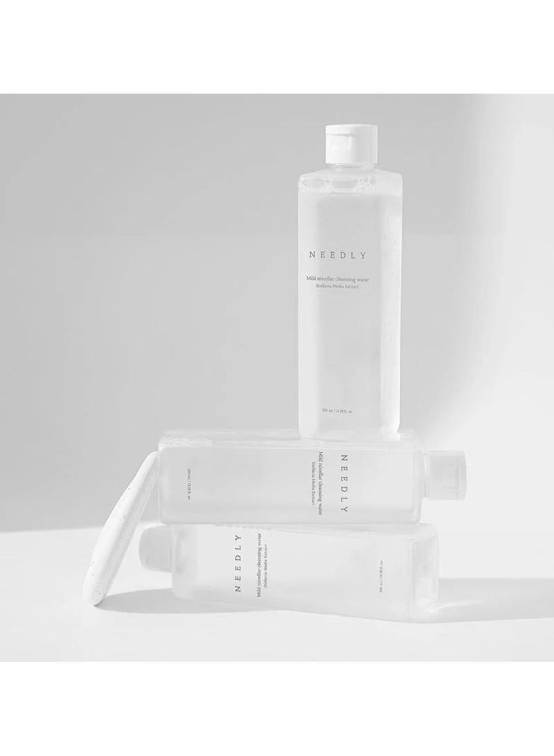 Needly Mild Micellar Cleansing Water Refreshing Formula 390ml - Image 4