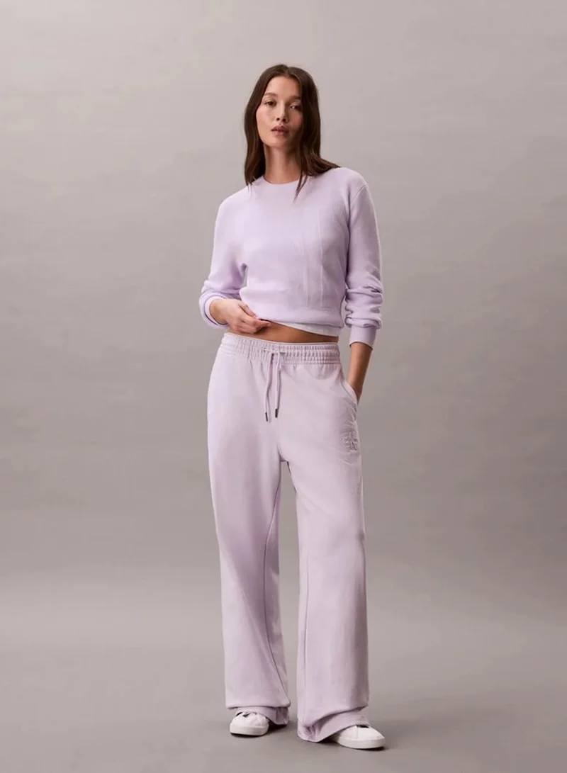 Cotton Terry Monogram Joggers
