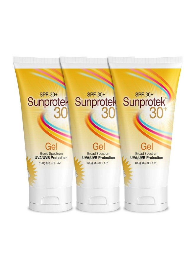 Salve Sunprotek Matte Look Sunscreen SPF30 PA+++ For Oily or Acne prone skin, Paraben & Sulphate free For Women And Men - 100gm (Pack of 3) - Image 1