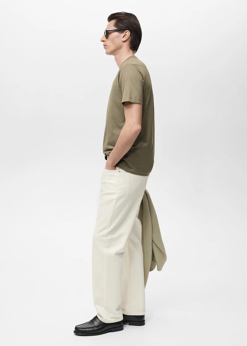 Mango Man  Slim-Fit T-Shirt for Men | Best Price UAE