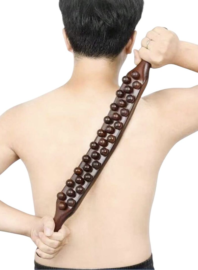 1pc Double-Sided Massage Stick, Can Be Used for Feet, Neck, Back and Full Body Massage - Image 1