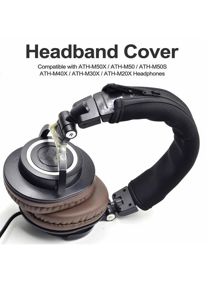 defean Headphone protector headband fabric for Audio technica M30 M40 M50 M50X M50S M40X headphone - Image 3