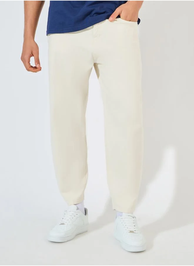 Styli Cotton Stretch Tapered Fit Jeans