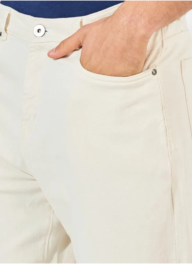 Styli Cotton Stretch Tapered Fit Jeans