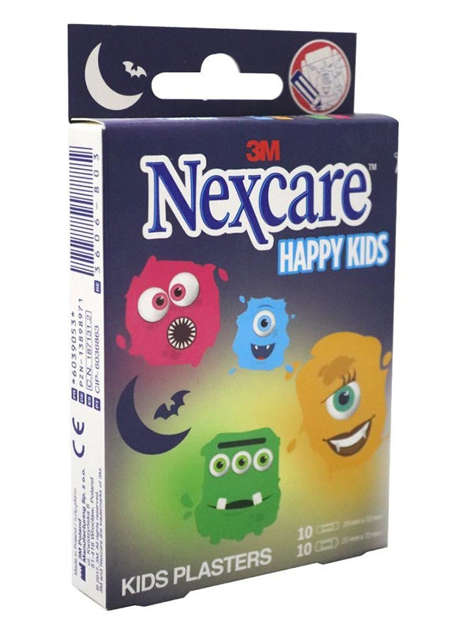 3M Happy Kids Plasters Monster 20'S