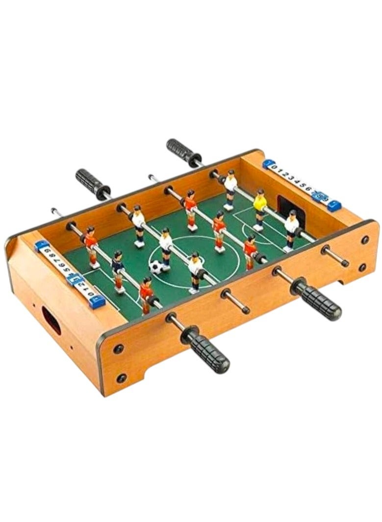Toy Box Wooden Football Table Soccer Game Set 50x3.50x10cm - Image 1