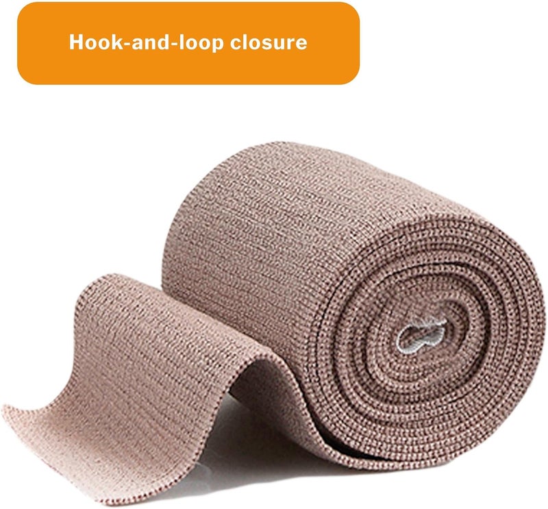 McKesson Elastic Bandage with Hook and Loop Closure LatexFree Compression Bandage 2 in x 5 yd 10 Count 1 Pack - Image 5