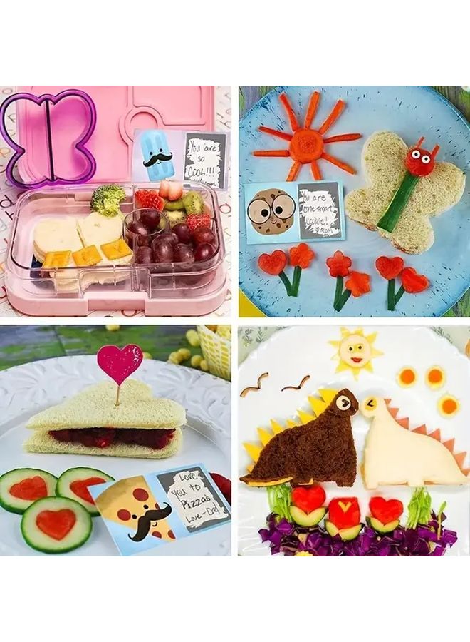 8pcs Dinosaur Sandwich Cutter Set Shapes For Lunchbox Parties Kids - Image 5