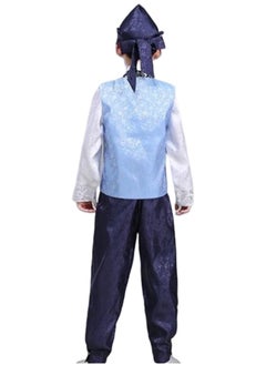 Al Aoyama Korean Hanbok costume for Boys, Themed Party Costume, Dance Performance Wear  - Image 4