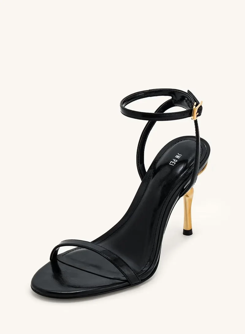 JW PEI Alivia Metal Heel Sandals