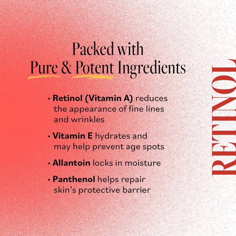 derma-e Derma E Anti-Wrinkle Renewal Skin Cream â€“ Vitamin A Wrinkle Treatment Cream â€“ Vegan Anti-Aging Moisturizer to Smooth & Renew Aging Skin, 4 oz - Image 4