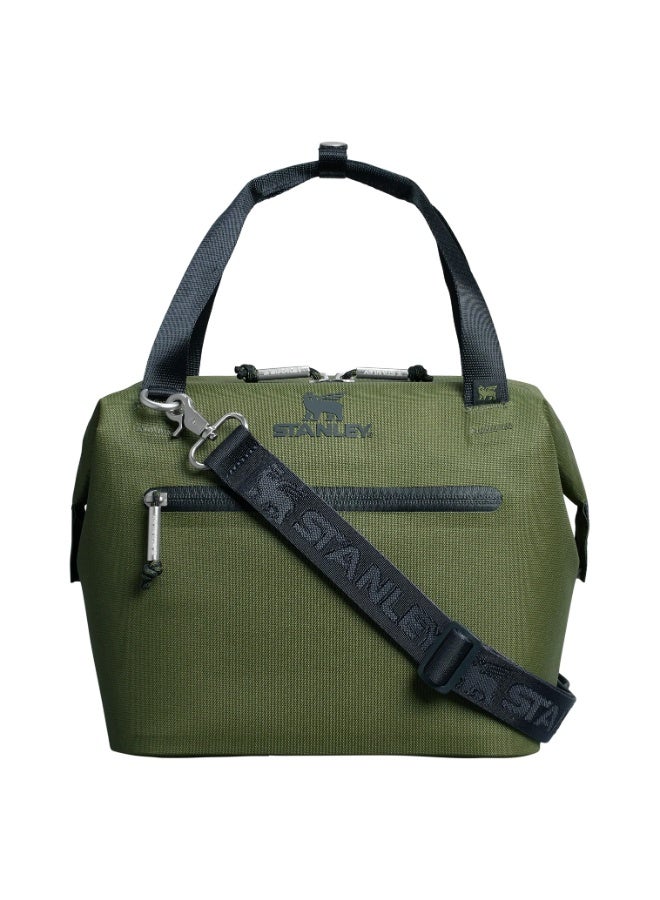 Stanley All Day Julienne Mini Cooler Bag & Insulated Lunch Tote | 7.4 QT (10 Can) Portable Soft Cooler with Leak-Proof Liner | Unique "Doctor's Bag" Hinge Top Design | Made from 100% Recycled Polyester | for Picnics, Hikes, Beach & Commute - Image 1
