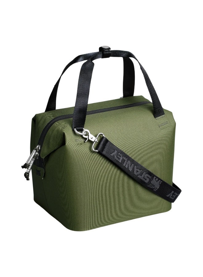 Stanley All Day Julienne Mini Cooler Bag & Insulated Lunch Tote | 7.4 QT (10 Can) Portable Soft Cooler with Leak-Proof Liner | Unique "Doctor's Bag" Hinge Top Design | Made from 100% Recycled Polyester | for Picnics, Hikes, Beach & Commute - Image 2