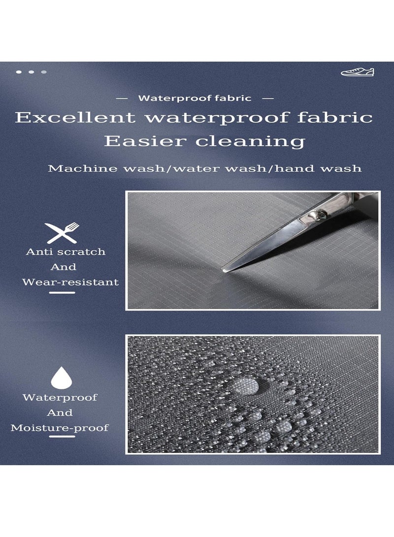 Captaintech Shoe Bag, 6 Pcs Non-Woven Dustproof with Rope Storage Bag, Portable Home Shoes Organizers, Men And Women Dustproof & Waterproof Sports Shoe Bags for Packing (3 Size In One Set) - Image 5