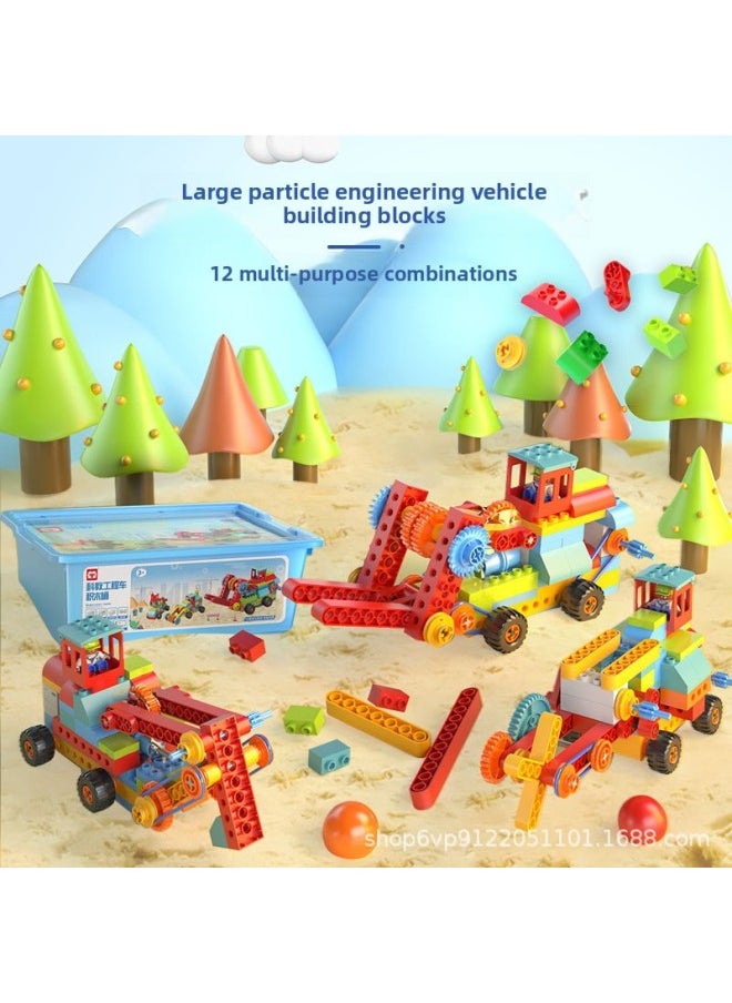 Primary School Children's Educational Science And Education Building Block Set 9 Years Old + Creative Gift Programming Robot Birthday Gift Toy-Color:CB46 Science And Education Package B [Programming 702 Particles] Delivers Courses And 3D Modeling