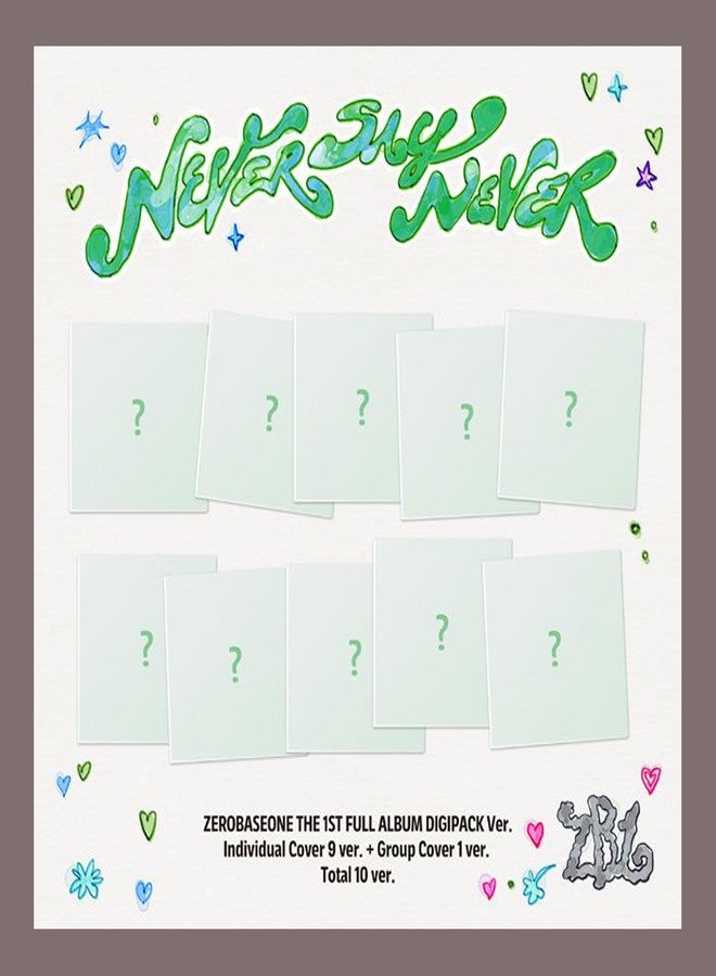 Koread ZEROBASEONE NEVER SAY NEVER First Full Album (Digipack - GYUVIN Ver.) - Image 1