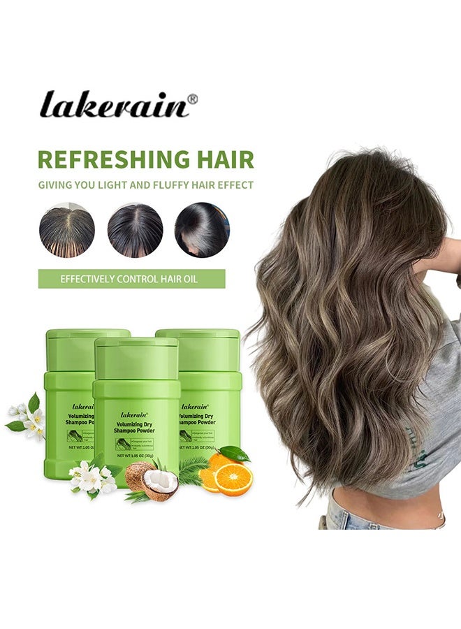 lakerain Volumizing Dry Shampoo Powder - Dry Shampoo Control Hair Oil Refresh Hair Fragrance and Volumizes Hair Volumizing Dry Shampoo Powder for Fluffy Hair Easy to Use #2 - Image 3