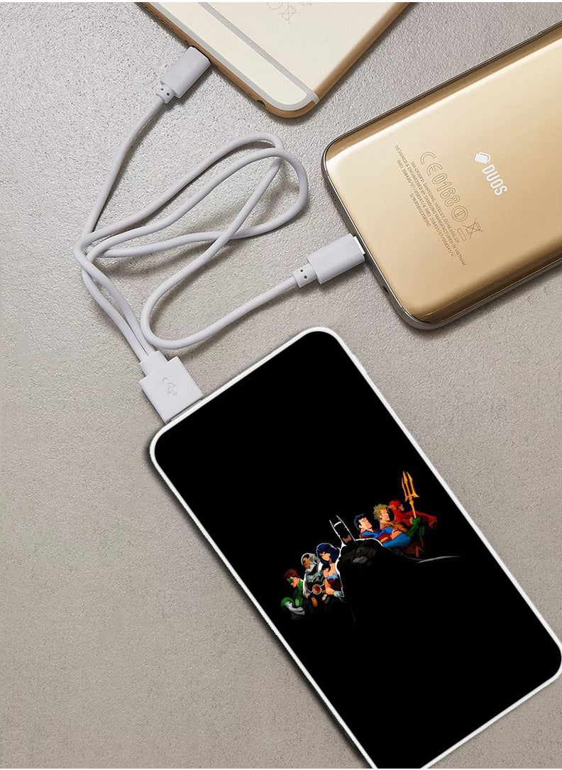Theodor - 10,000 mAh Super Fast Charging Ultra Compact Power Bank with Quick Charge & Power Delivery, Portable Charger For iPhone and Android Hero Squad - Image 1