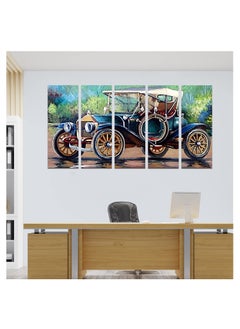 Paper Plane Design PAPER PLANE DESIGN Modern Art for Wall - Large Abstract Landscape Painting on Canvas for Living Room, Bedroom, Hotel, and Office Walls - Size 27 x 50 Inches (C)  - Image 2