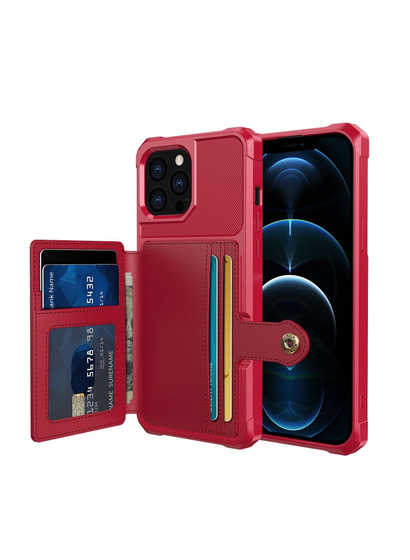 Suteni Leather Protective Back Cover Case Phone Case for iPhone - Image 2