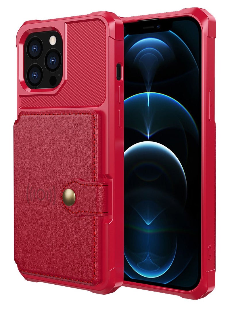 Suteni Leather Protective Back Cover Case Phone Case for iPhone - Image 1