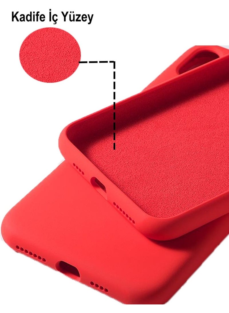 Case World Caseworld Xiaomi Redmi 9c Cover Camera Protected Inside Velvet Launch Silicone Case - Lilac  - Image 3